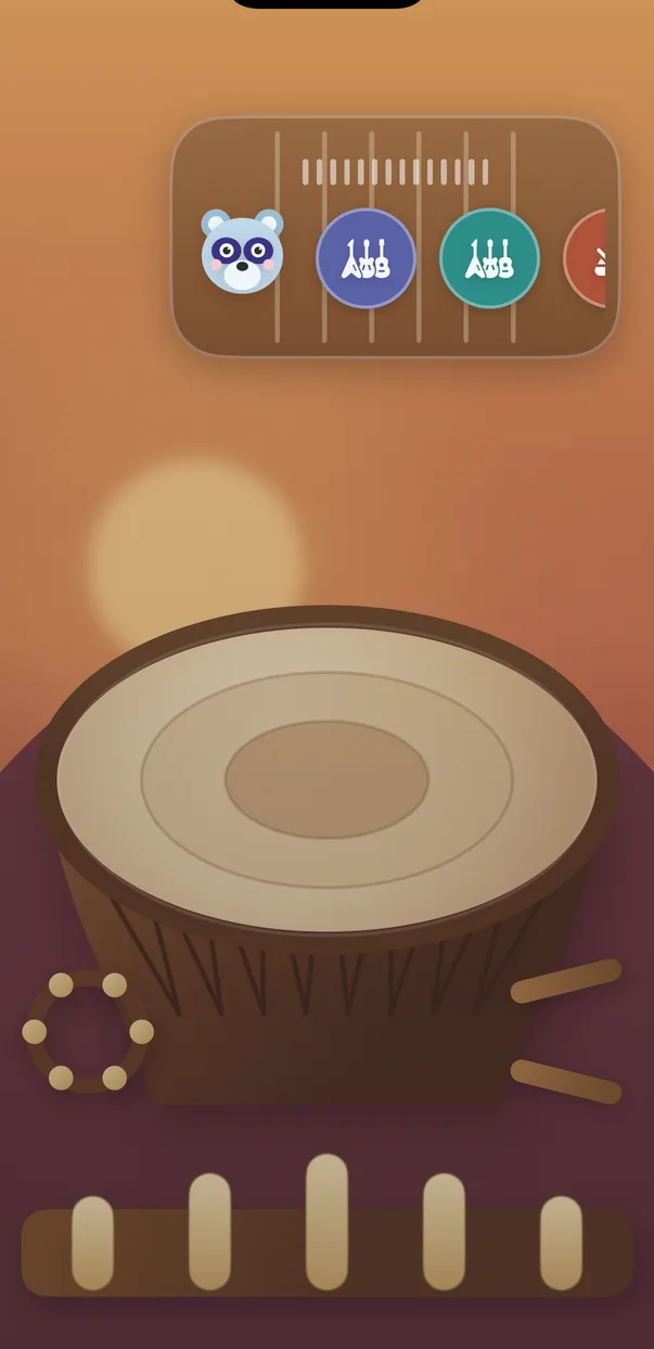 Der Trommelboden: Afrikas Klangraum mit großer Djembe